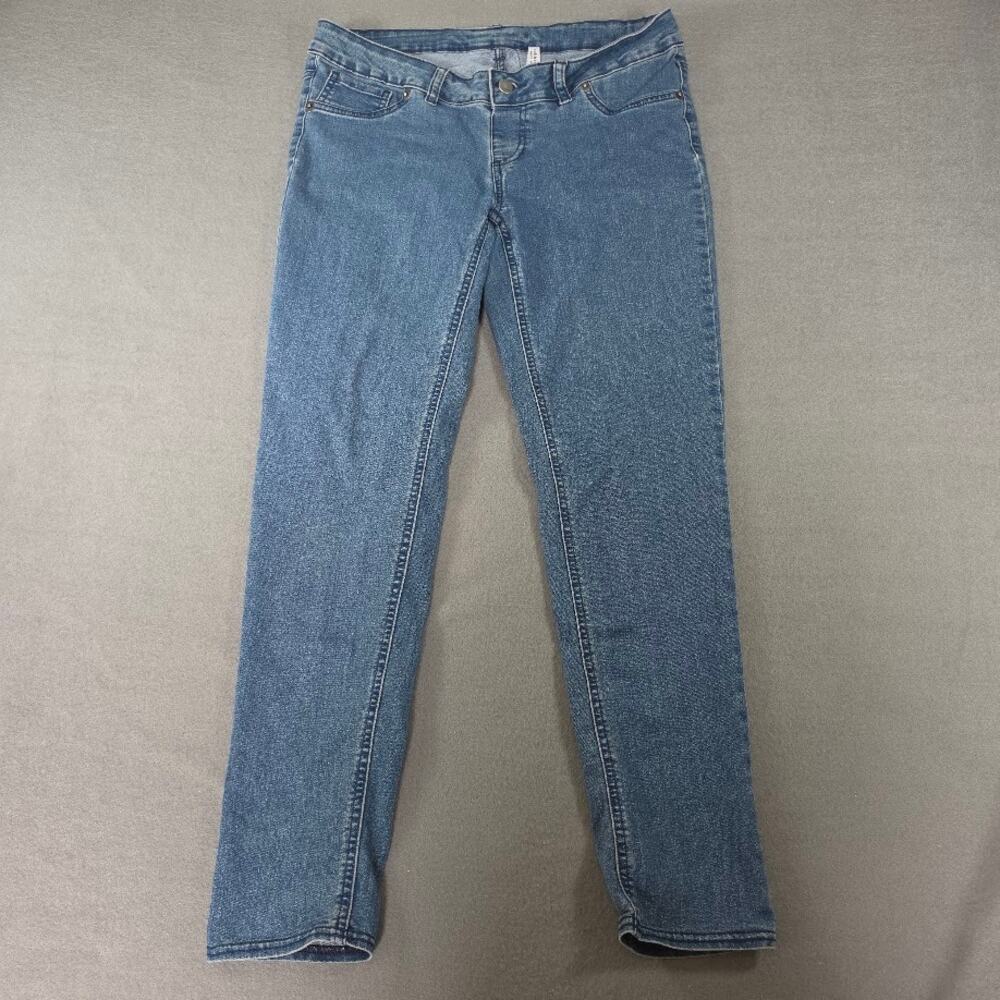 Bobbie Brooks Women Medium Wash Straight Leg Stretch Jeans Size M (8/10) EUC
